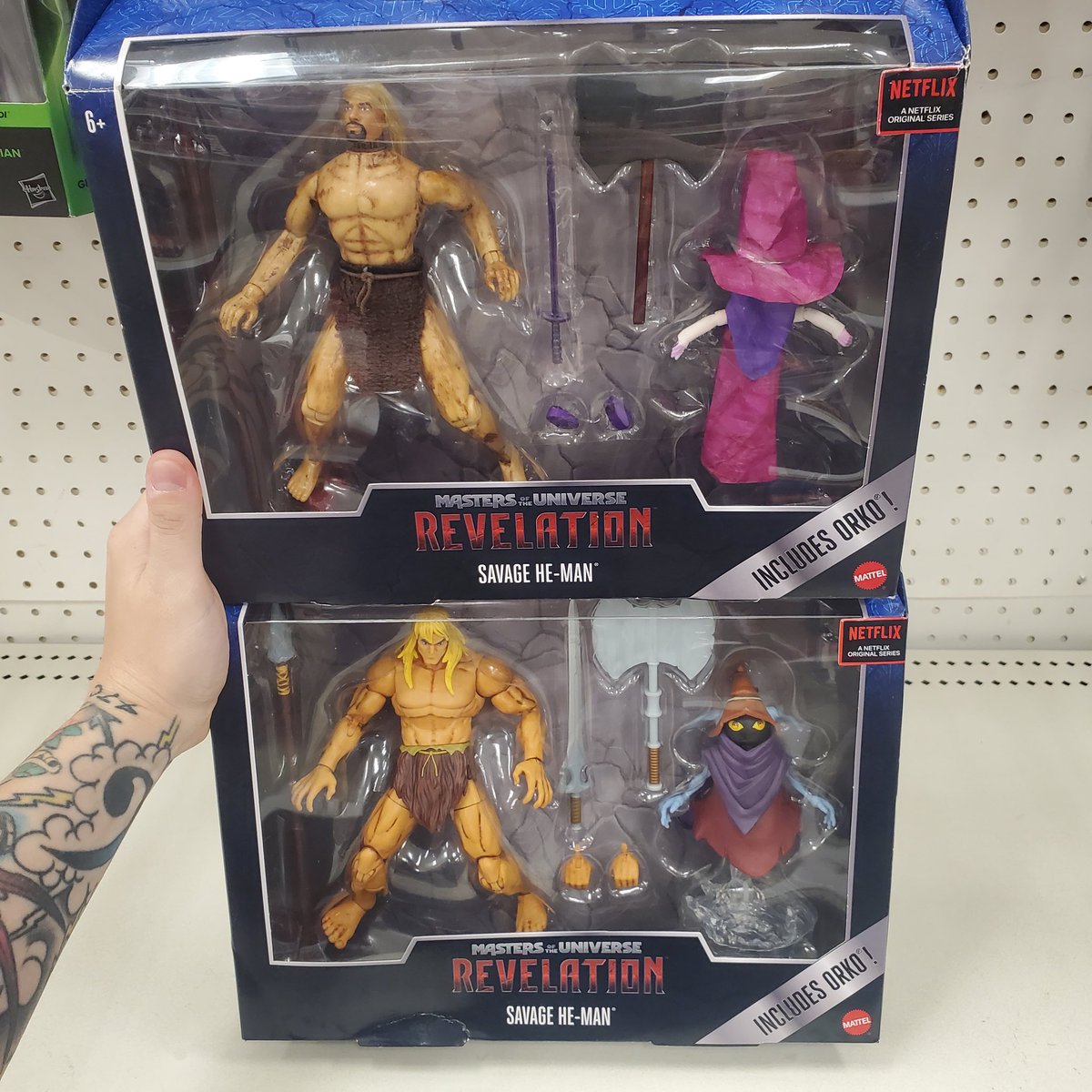 yumabooma's tweet photo. I found the new king of figure swaps 🤢
PAPER MACHE ORKO!!!

Cc: @PixelDan https://t.co/4LhypaqPRg