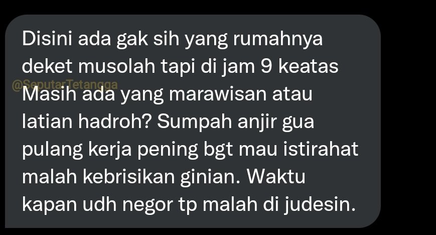 Seputar Tetangga tweet media