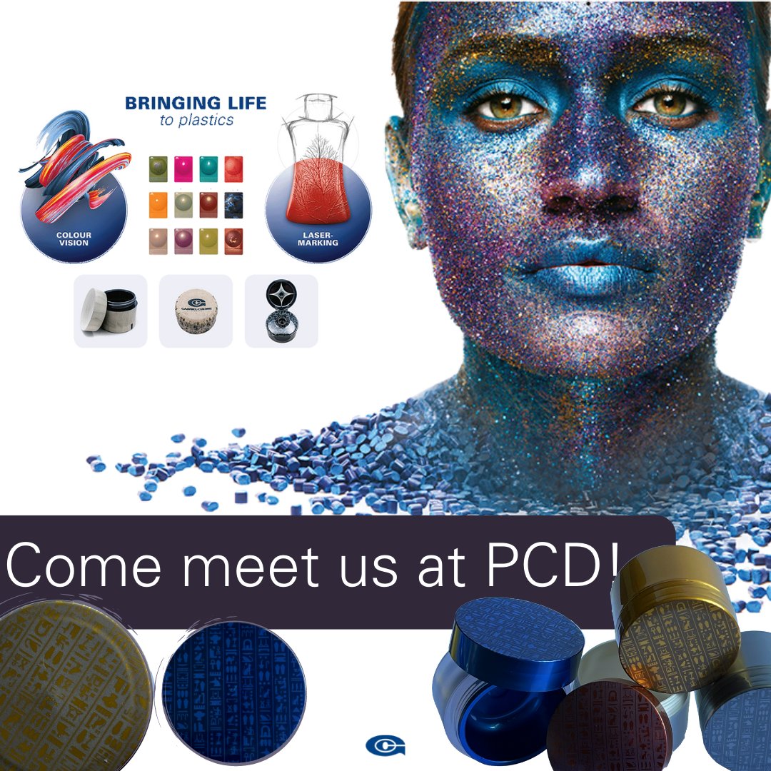 GabrielChemie's tweet photo. See you @parispackweek!
#DecorativeLaserMarking #ColourVisionNo22 or #SustainableMasterbatch - these are just a few of the highlights #GabrielChemie presents!
.
🇫🇷 Hall 7.2 | stand D42 | 29 - 30 June, 2022
#colours #packaging #cosmeticpackaging #lasermarking #laser #sustainable https://t.co/7IYHGhfcpD