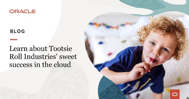 DimitriosGkinis's tweet photo. How does @TootsieRoll Industries track and account for making 62 million Tootsie Rolls per day? The secret ingredient is @OracleCloudERP's #CloudEPM! https://t.co/szEI6Dd1Ns https://t.co/j90trlGLGW
