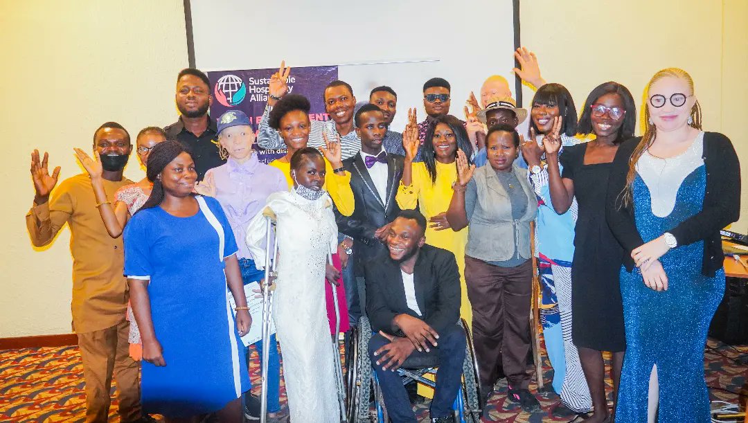 Project_Enable's tweet photo. Project Enable Africa celebrated the 2nd Cohort of the Youth Employment Program for persons with disabilities today.
The program was in commemoration of the 21 trainees who completed the soft skills and hard skills training.
The project has helped youths with disabilities gain https://t.co/KMDPYPkwJC