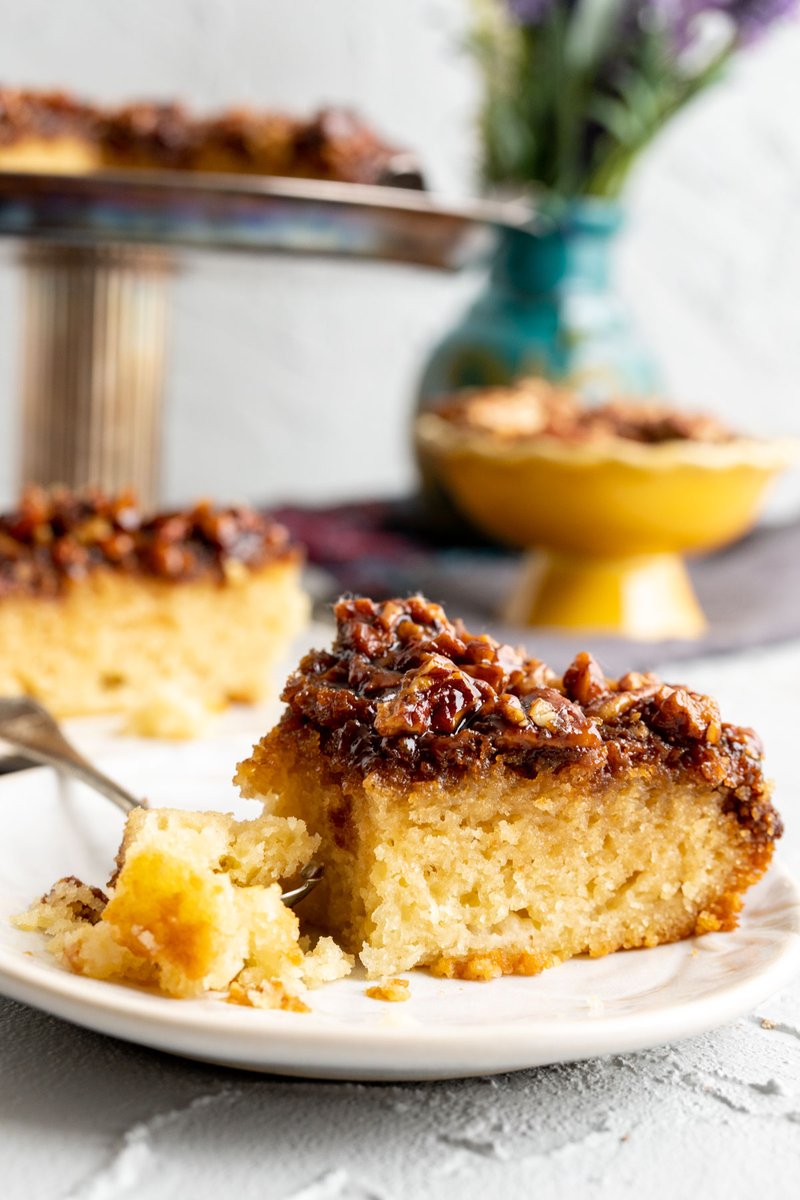 NowDelish's tweet photo. If you are a pecan lover and want to combine the crunchy pecans dipped in a heavenly caramel sauce with a crumbly and melt-in-the-mouth cake, you have to try this royal-looking Pecan Upside Down Cake.
Recipe Link: https://t.co/9AgoJxwIzv
#pecans #pecancake #bakecellence https://t.co/W0vVaEzrXl