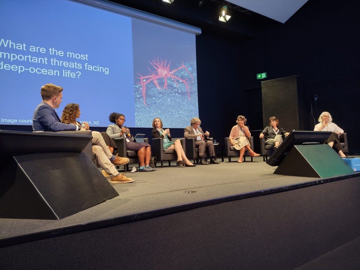 Thank you to all who joined us for our #UNOC22 panel at @cienciaviva today! It was fantastic to meet so many people excited about effectively conserving #deepsea life.