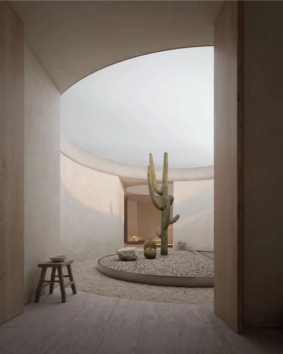 İlham aldık: Son birkaç yıldır toprak tonları hakimiyetinde geçen yazlar, dekorasyonda olduğu kadar mimari projelerde de ön planda. Proje: @hwstudioarq 🛖