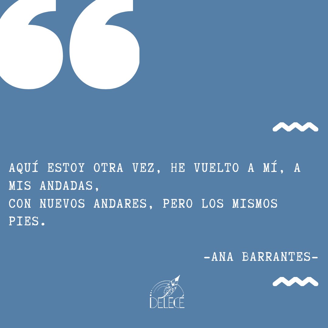 DeleceEdiciones's tweet image. Hoy continuamos presentando "CINCO MINUTOS EN ANDRÓMEDA", el libro de nuestra autora @anabarrantesn
•⁠
Aquí os dejamos un fragmento de su libro.⁠
•⁠
#DeleceEdiciones #libros #librosjuveniles #librosrecomendados #poesia #prosa #versos #lectura #escribir