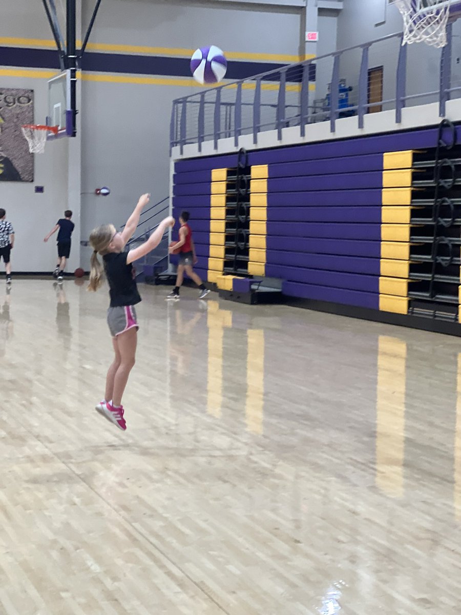 Youth basketball camp day 1 is underway!!@tregoeagles