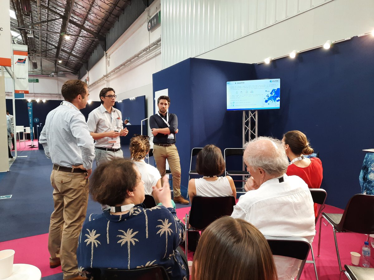 PoleMerMed's tweet image. 🔴Les activités du @PoleMerMed mises en avant sur l’Espace Sea-Research à @Euromaritime22, le salon européen de la croissance bleue à #Marseille !
➕ Evènement national @WestMedStrat
➕ Session @galatea_project
➕ Action collective #SmartPort dans @MaRegionSud
 #cacestlesud