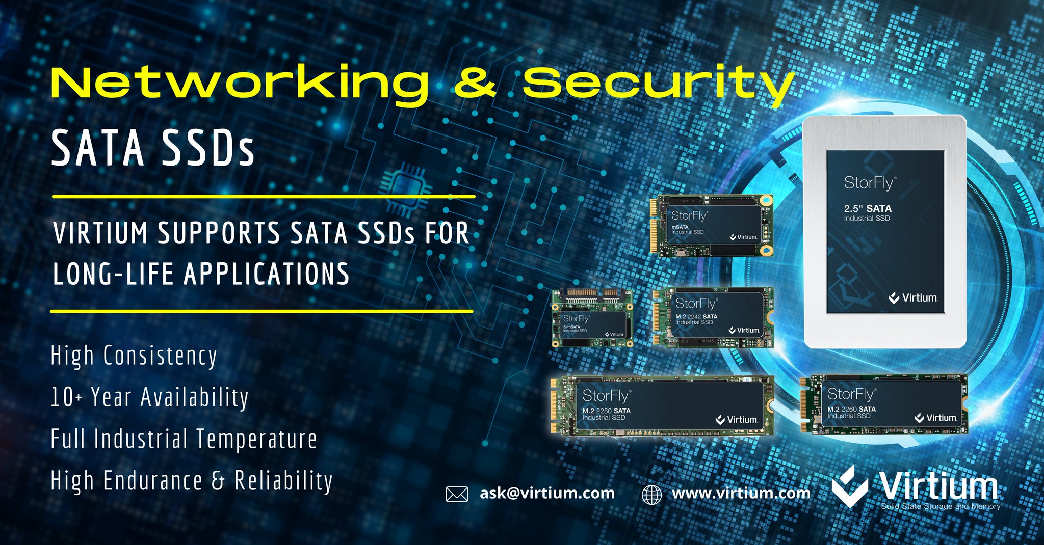 Virtium on Twitter "Applications in the networking and security