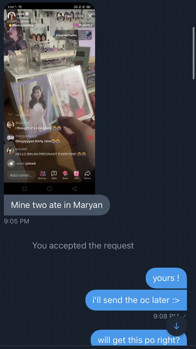 yejincart's tweet photo. a rant abt a buyer: 

asked for a packing vid pero ipost ko raw muna before they pay. 

(will not include convos only and not the @ or pfp) https://t.co/otMHXnxHuJ