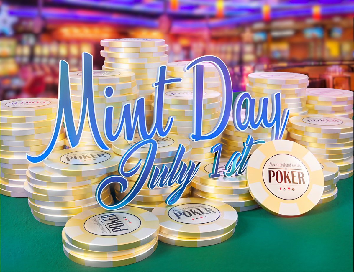 ♠️♦️WE ARE D$oP ♥️♣️

🚨MINT DAY/JULY 1ST 3PM EST 🚨

Ever dreamt off standing out and challenging yourself with Real Players ? 

Our D$oP NFTs will give you access to our Selective Poker Events 😎

Come and check out our Unequalled Roadmap &amp; community 👇

linktr.ee/decentralandse…