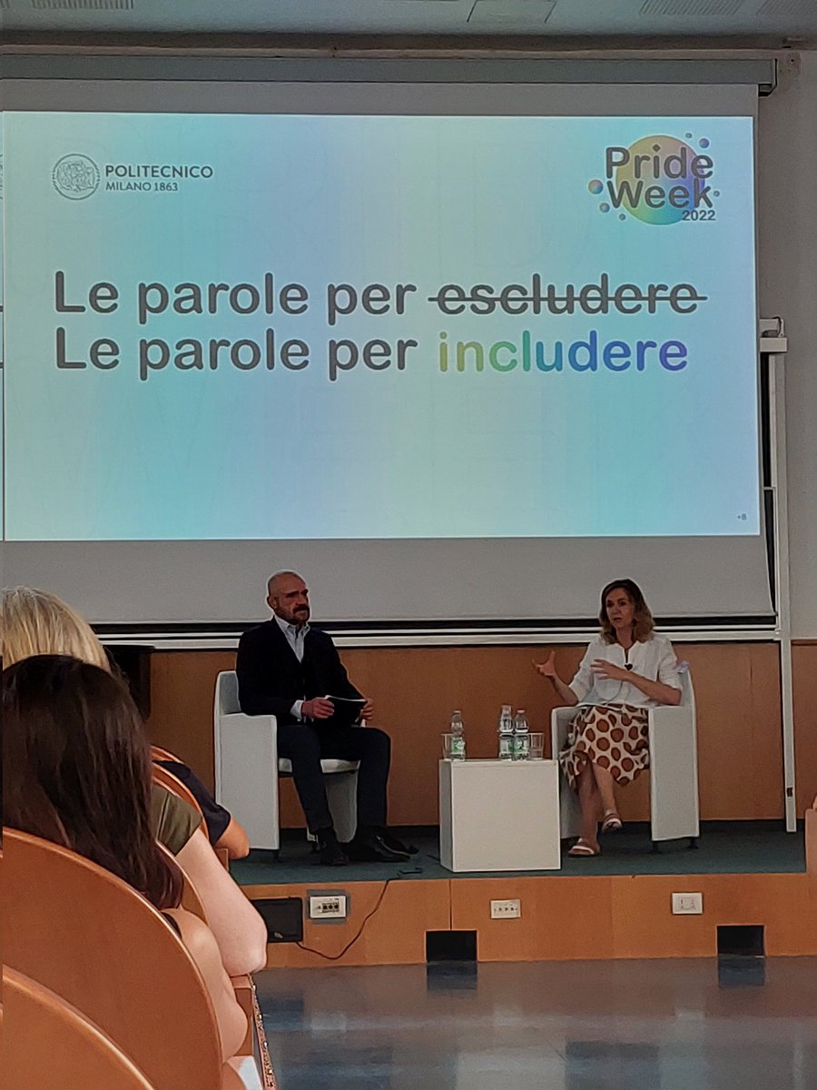#PrideWeek <a href="/polimi/">Politecnico di Milano</a> con una riflessione sul #linguaggio di Igor Suran.