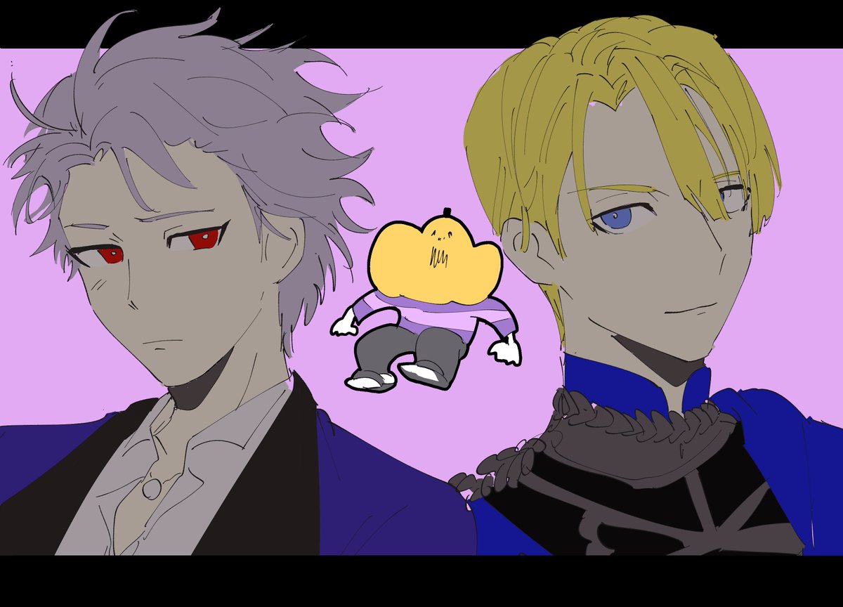ensanhcl82's tweet photo. ブルーアイズホワイトイケメンとレッドアイズヒトコトオオイケメンの狭間で反復横跳びしてる🎃ウケる https://t.co/EGeIRFNNDZ