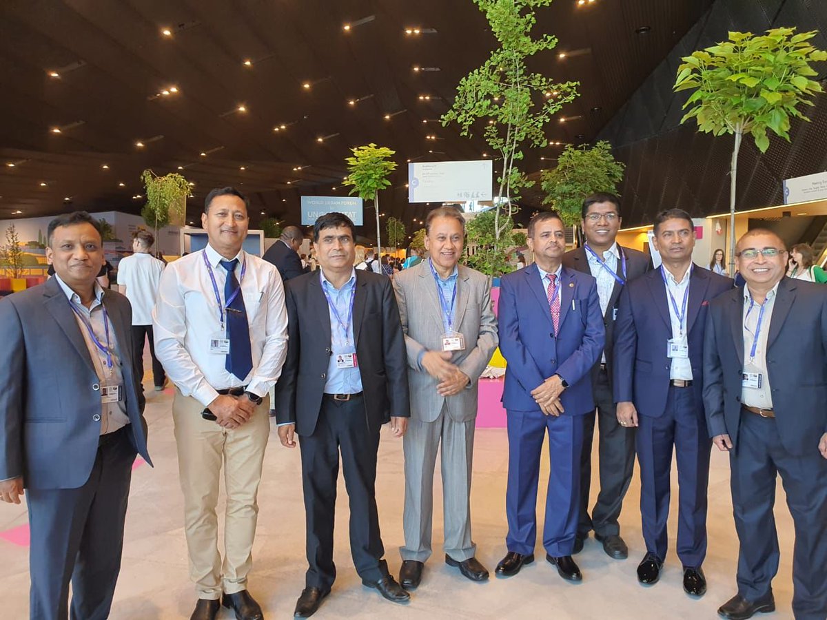 The NURP team is just part of the wider delegation from Nepal attending @WUF_UNHabitat this week! As a rapidly urbanising country, discussions on how to #transform cities for a better #UrbanFuture are crucial to #smart and #SustainableUrbanDevelopment in Nepal @UKinNepal #WUF11