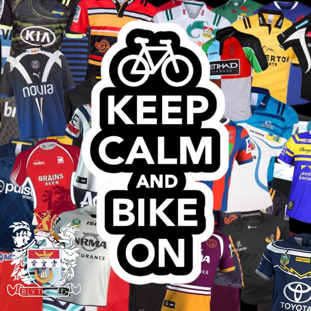Blyth_RFC's tweet photo. Blyth RFC are hosting a club bike ride Saturday 2nd of July meeting at the club 1:30pm
Old Rugby shirts are the dress code. So dig out that old strip and come along 🚴🏻🚴🏻♂️🚴🏼♀️
Everyone is welcome❕
#BRFC #BlythRFC #Rugby https://t.co/9DO4tfW0b3
