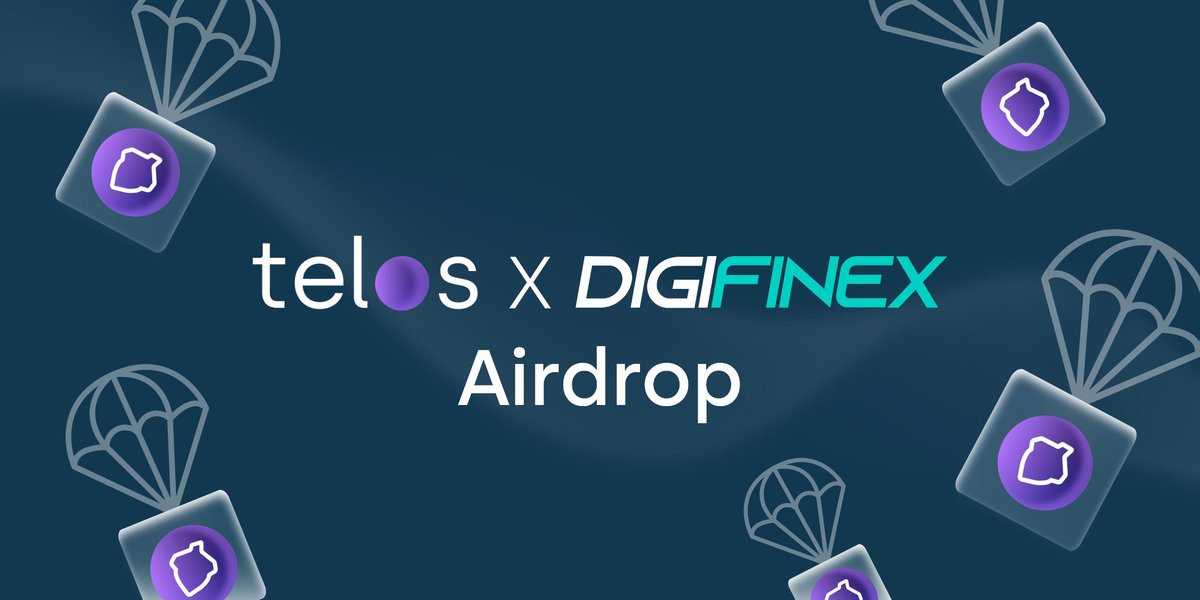 HelloTelos's tweet photo. #Telos x #Digifinex #Airdrop

Follow &amp; RT to Share 1,600 $TLOS

Rules
🟣Follow @HelloTelos &amp; @DigiFinex
🟣RT &amp; comment #DigiFinexListsTLOS, @ 3 friends https://t.co/pKKRJMWnhm
🟣Join https://t.co/Fru6ON5tSb &amp; https://t.co/FnMI2Az8Sw
🟣Complete these tasks: https://t.co/nWeMd7TVxA https://t.co/3Pq5cx63NN