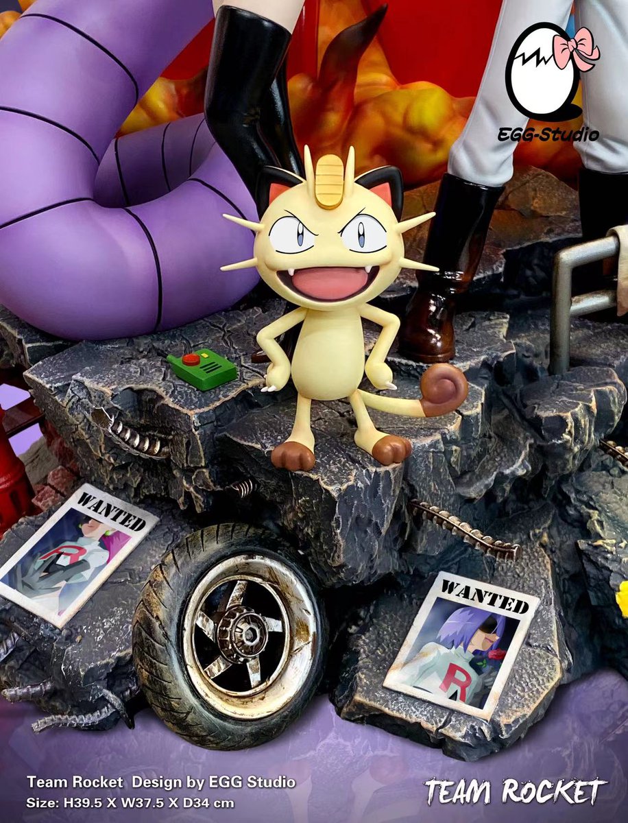 MundoKame's tweet photo. #EGGStudio - Team Rocket
- Precio: 515 €
- Medidas: 40 cm de alto
- Reserva: 150 €
- Lanzamiento: 4T de 2022
- PO abierto!
¡Posibilidad de pago a plazos!
📩 Para reservar o más info, enviar mensaje privado
#Pokemon
#PokemonGO #TeamRocket https://t.co/rPHf1OZthE