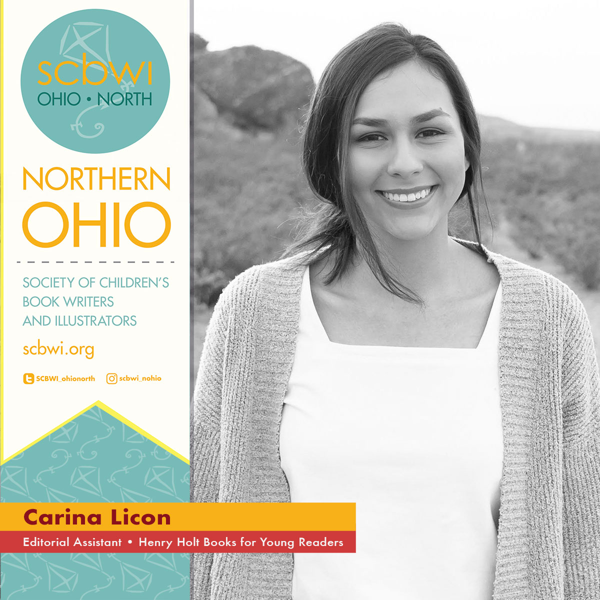 Meet #SCBWIOhioN conference offsite critique faculty: Editor <a href="/ArmyVet5/">#THE TABLE, MISSING MOMMA, LIFE IS BEAUTIFUL🐝</a> • Ed Assistant <a href="/connor_danilson/">Connor Danilson is on STRIKE</a> • Senior Acq Editor <a href="/andreadonall/">Andrea Hall</a> • Ed Assistant <a href="/liconcarina/">Carina Licón</a>

Reg July 11 for critiques w/ these faculty &amp; more! -> bit.ly/3NbOJs6 

#scbwi #scbwievent #kidlit