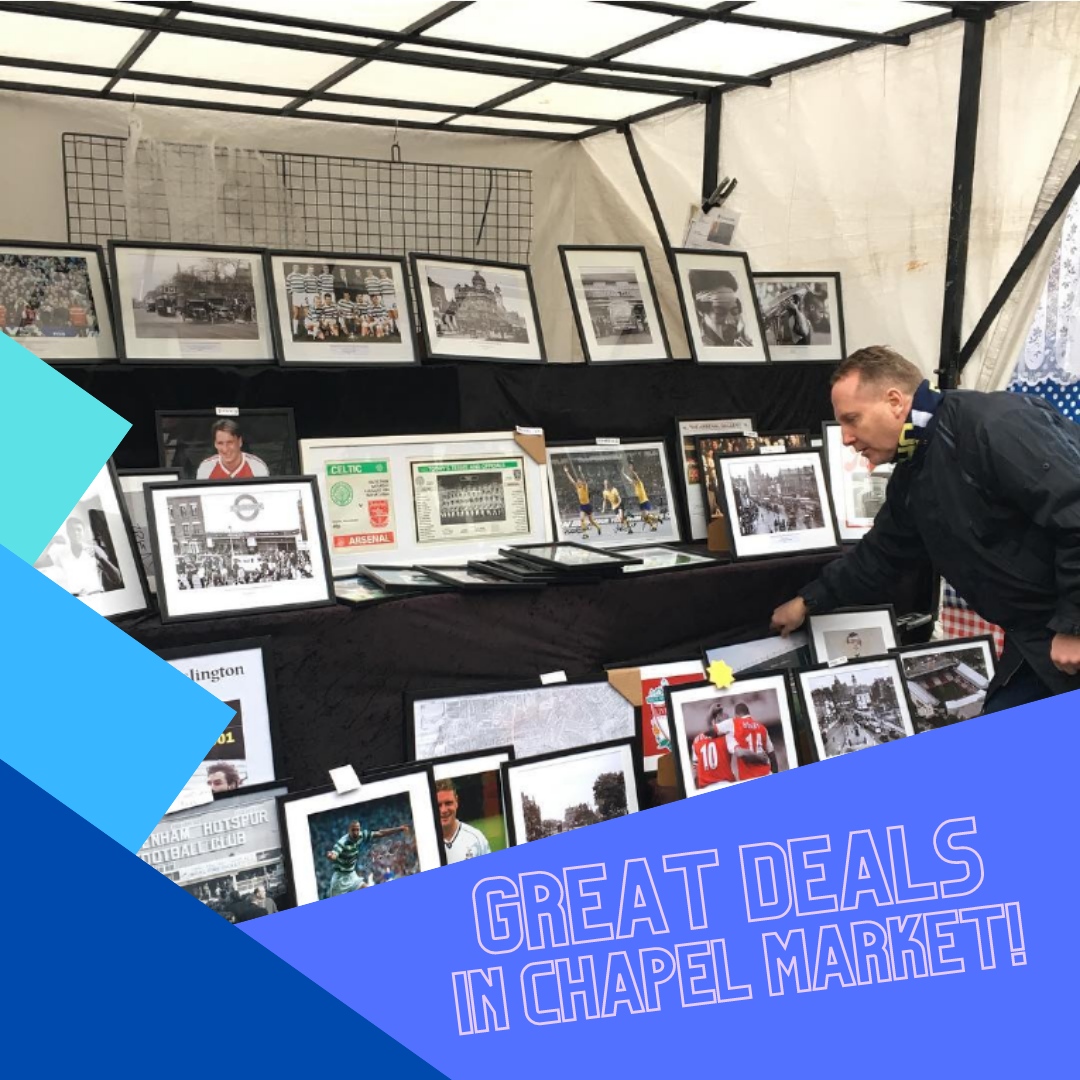Who knows what you will find walking around the stalls, could be something you put up in your home forever! 🙌🙌

#Pictures #Photo #Frames #Deals #Football #Gift #Present #Chapel #Market #ChapelMarket