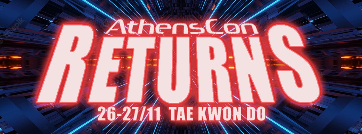 We are baaaaack!!!
Looking forward to seeing you all after two years!

#athenscon #comeback #ComicCon