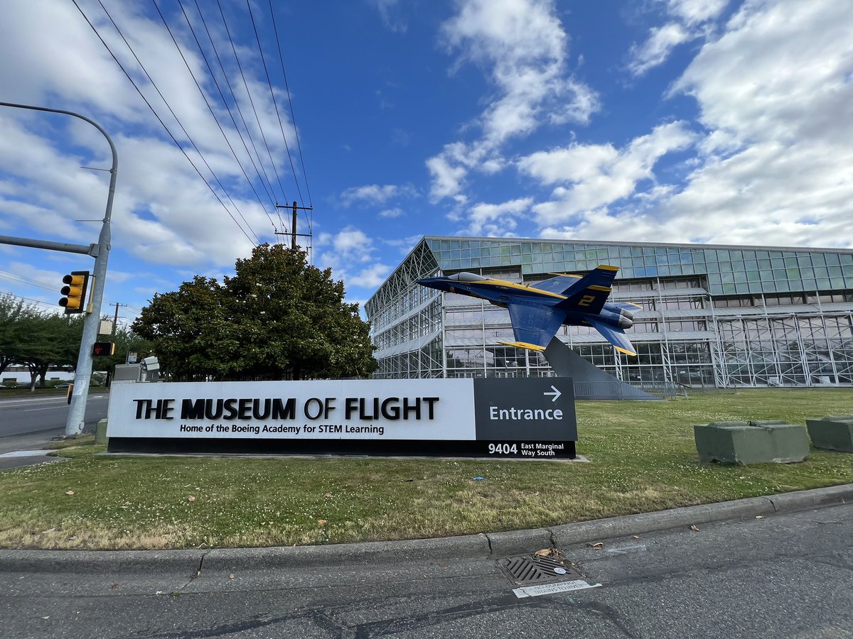 awbolympia's tweet photo. It's time! We're at the @MuseumOfFlight today talking workforce and building up the next generation of talent to work in aviation and other Washington industries.
Proud to partner with @AerospaceFuture, @careerconnectWA, @WAWorkforce and @BoeingWA!
#WAworkforce #waleg #waedu https://t.co/h6CYnBi4M3