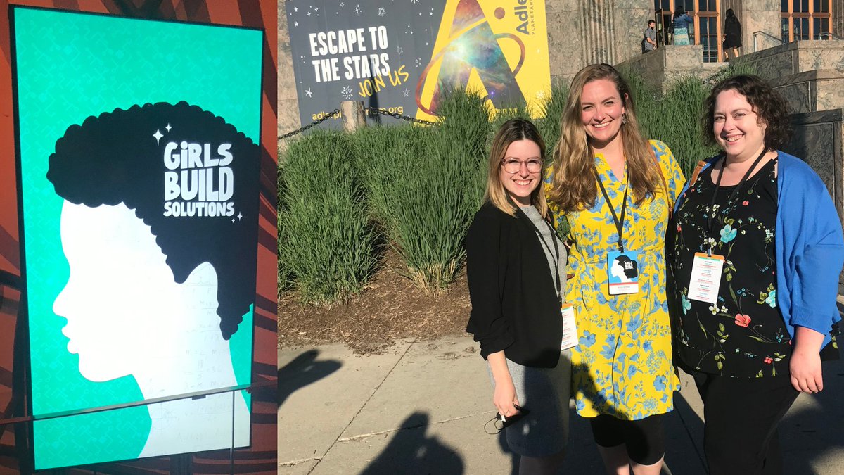 Vermont is proud to be in Chicago @ #GirlsBuildSolutions hearing from young #GirlsInSTEM & planning for how to increase access in our state & across the country. So grateful to be involved in the @girlsmoonshot program! @STEMNext @uvmcems_oss @uvmcems #WomenInSTEM