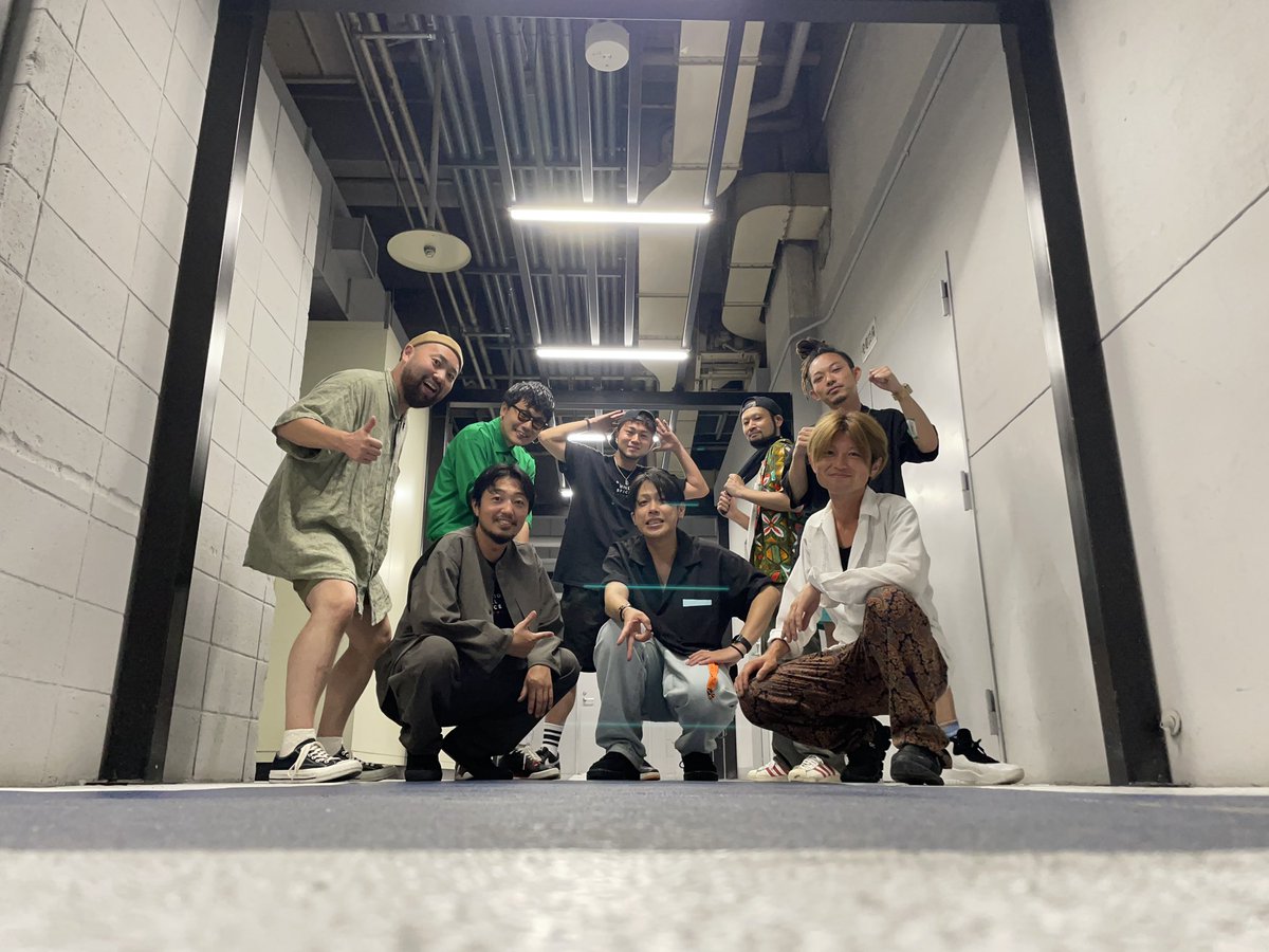EMPTYKRAFT's tweet photo. 本日久々すぎる有観客LIVEにご来場いただいた皆様、誠にありがとうございました！

これにて8人でのカタチに一旦終止符を打ち、しばらくの間は7人で転がり続けます！

よろしくお願いいたします！

#emptykraft https://t.co/WH2WhXvwaO