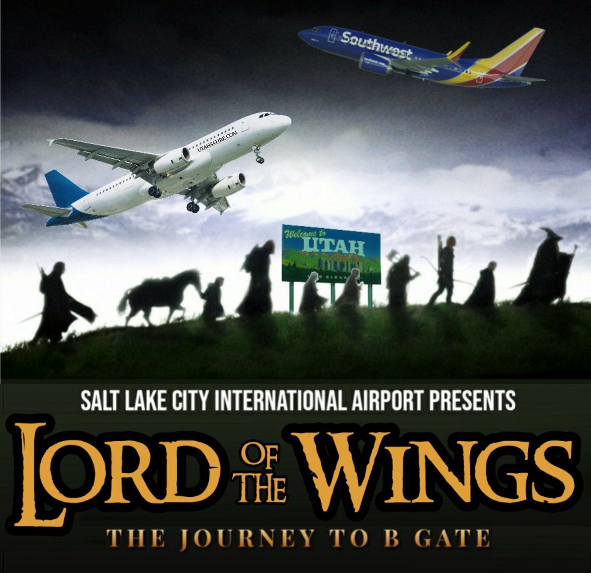 utahsatire's tweet photo. #saltlakecity #slc #utah #airport #meme #utahmemes #utahsatire https://t.co/mtB70Xz7X8