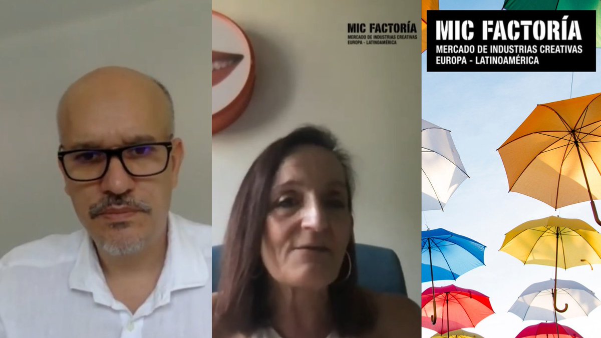 Scenikus's tweet photo. #NuriaLloret, de la @UPV habla de las #tendencias de #industriascreativas en #LATAM en las mesas redondas del #MICFactoria2022: "La tendencia va por la hibridación, los países tratan de tener ese #Netflix pero del #Teatro", dice.  @Scenikus presente. https://t.co/Z8MDy1Ew88