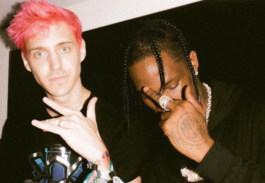 Travis Scott with Ninja (2018)