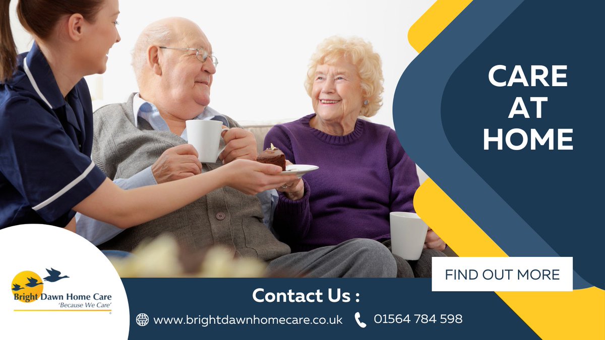 Whether you're looking for daily visits or live-in care, Bright Dawn Home Care will create a Care Plan based around your individual needs. Our ethos is to provide the best quality and consistent care service to our clients, each and every day. Tel: 01564 784 598
#solihullhour