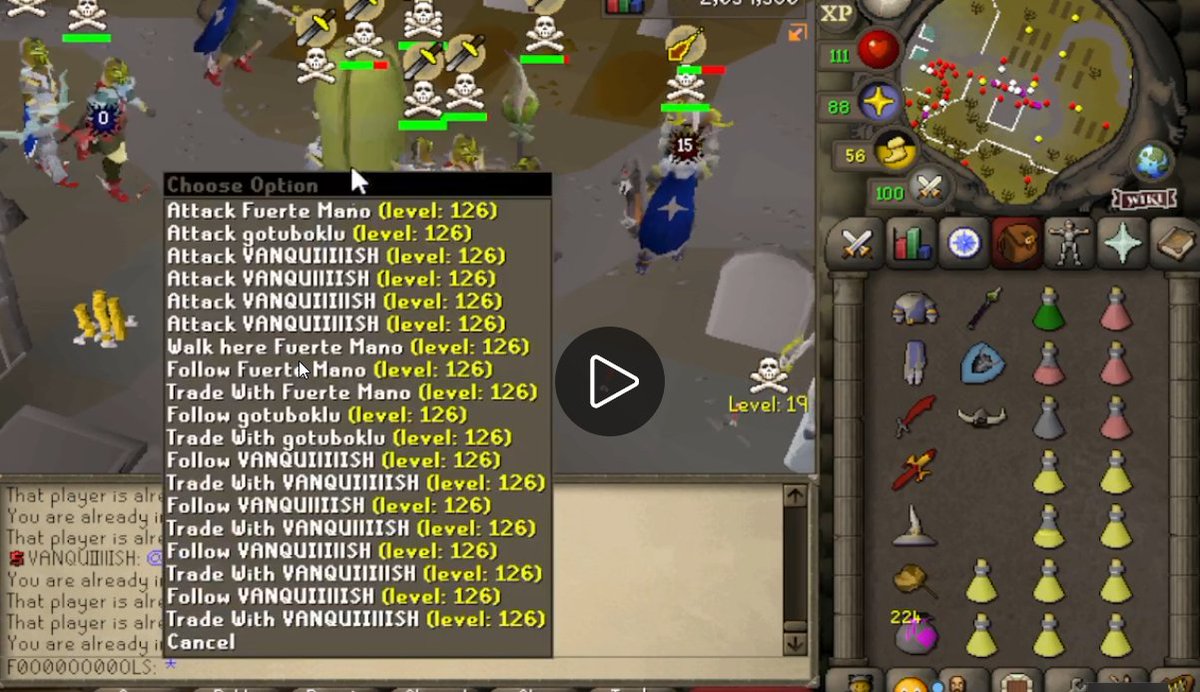 Sos OSRS tweet media