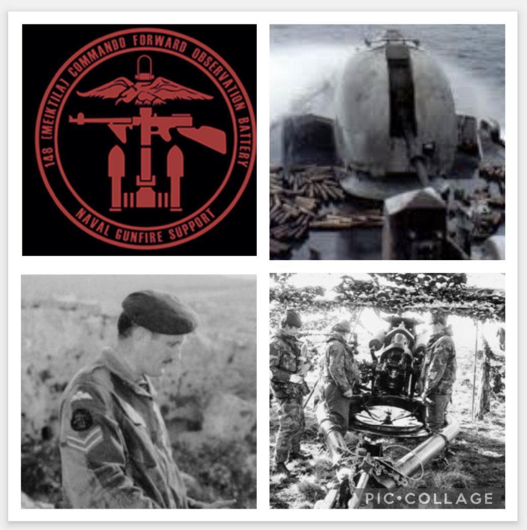 TheUCS473's tweet photo. Pod #030 Naval Gunfire on Op CORPORATE (Falklands 82) out tomorrow. Second pod with 148 Bty Falklands veteran Brum Richards. An outstanding overview of NGS during the conflict.
#29commando
#148bty
#royalmarinescommando
#armycommando
#royalnavy
#royalartillery
#gunners https://t.co/tkKv9XeOUg