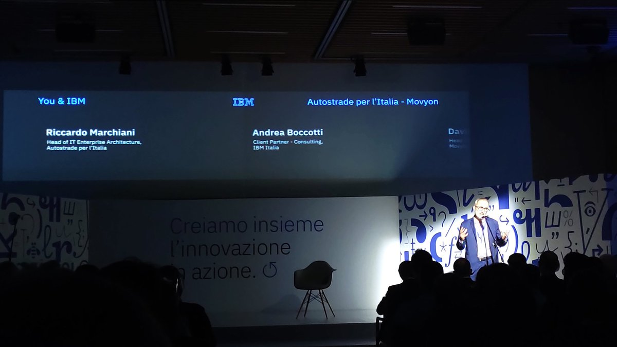 Sul palco di #YouandIBM i passi che hanno portato alla nascita di Argo, il sistema digitale di monitoraggio e gestione delle infrastrutture di Autostrade (@MyWayASPI) che permette quotidianamente a 200 ispettori di monitorare una rete di circa 4mila tra ponti e cavalcavia