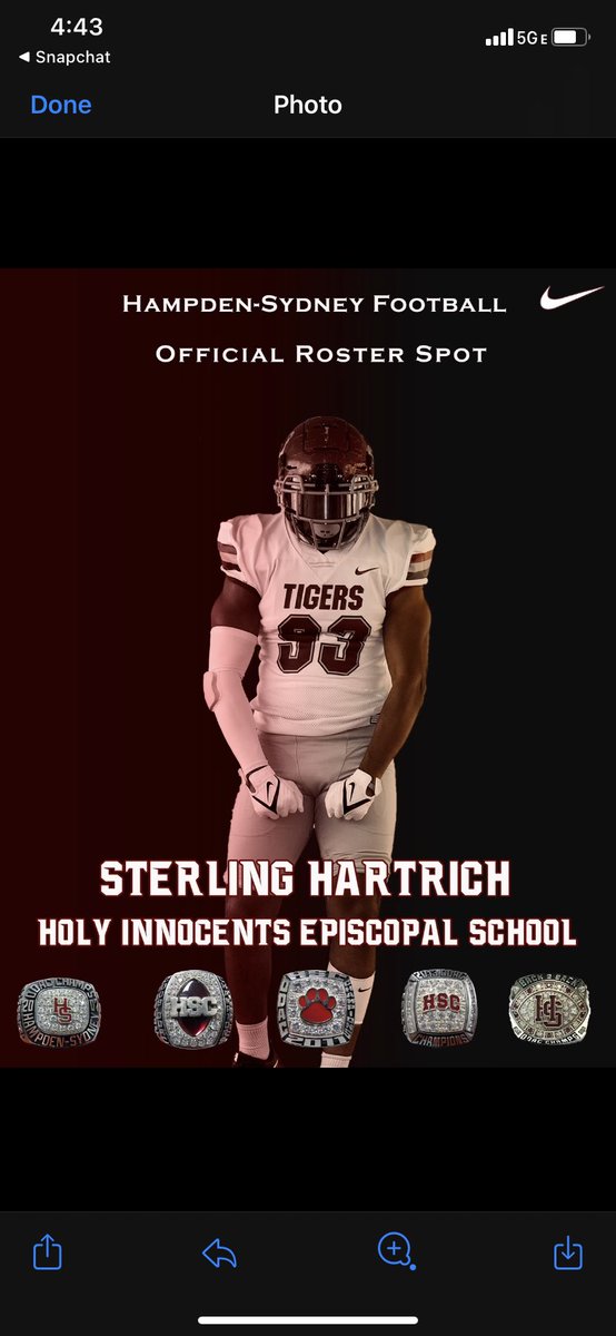 Sterling Hartrich (@sterlinghartri1) on Twitter photo Blessed and honored to receive my first offer from Hampden Sydney College <a href="/CoachPerrotta/">Nick Perrotta</a> Blessed and honored to receive my first offer from Hampden Sydney College <a href="/CoachPerrotta/">Nick Perrotta</a>