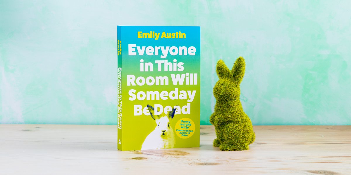 AtlanticBooks's tweet photo. Sorry to bother you, but could you take a look at this photo?

The paperback of 
@eraustinauthor's heartfelt and hilarious debut novel is out now.

#EveryoneInThisRoom🐇

Buy your copy: https://t.co/VoagDly8Fi https://t.co/25VCDUyi8I