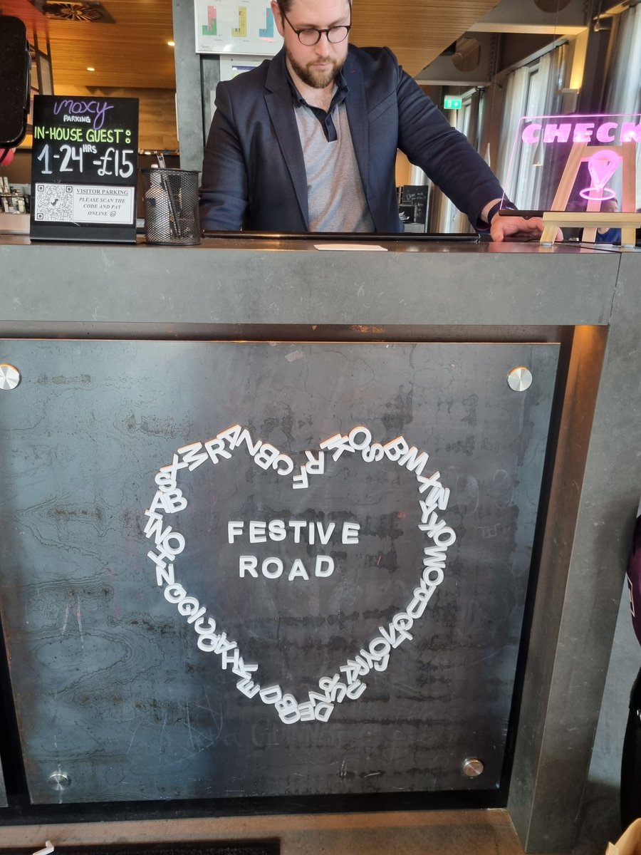 Usual hotel for the Roaders at <a href="/MoxyHotels/">Moxy Hotels</a> Excel again this year for The Business Travel Show #BTSEurope