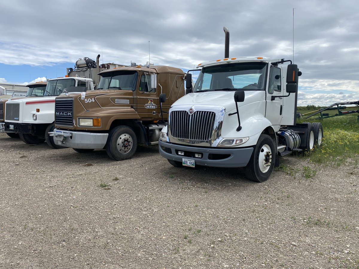 chaduthf's tweet photo. We have some extra trucks on the farm looking to move a few if anyone is looking for a truck for harvest https://t.co/jyRFBxl4B9