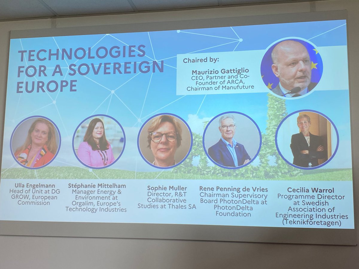 photondelta's tweet image. Today our chairman @RenePdV has shared his vision on Technologies for a Sovereign Europe at #IndTech22 in Grenoble. #integratedphotonics #keytechnologies