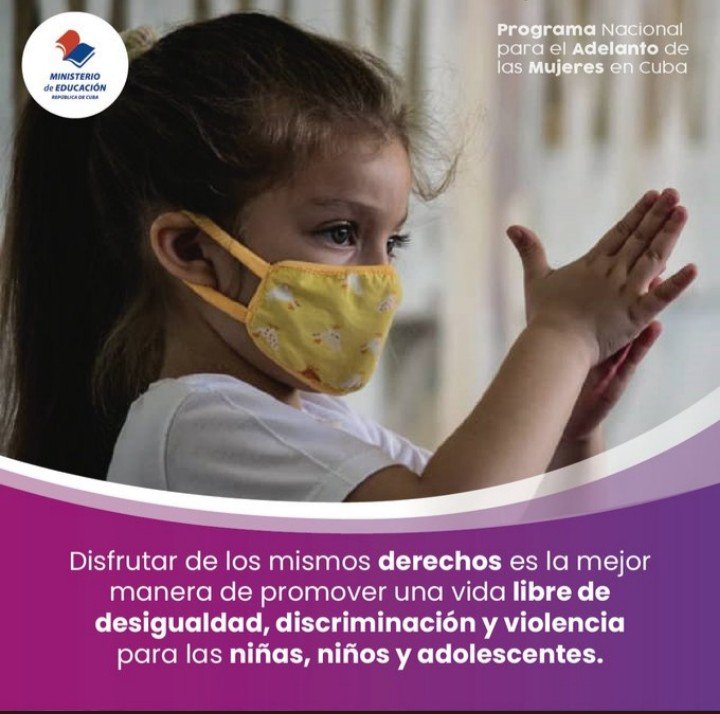 NoePeraza3's tweet photo. Con el programa nacional para el adelanto de la mujer #Cuba avanza en la agenda de Estado por la igualdad de género, así como da continuidad a la labor inclusiva impulsada por la Revolución desde 1959. #CubaMined
@PresidenciaCuba @DiazAbrahantes @yoeaberob1 https://t.co/0wzaiFgjCm