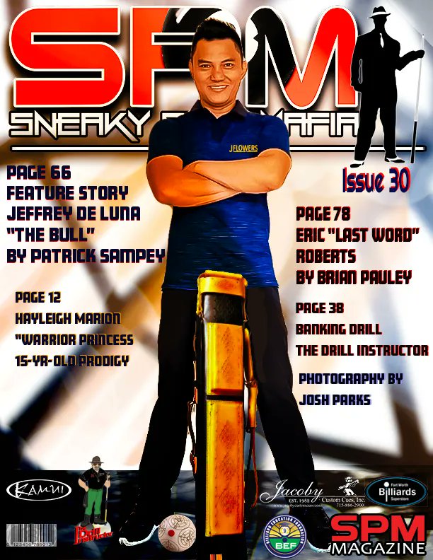 GarretTroop's tweet photo. Do you know this amazing player? Check out this issue with the story about Eric Roberts and how the pool community came together to help him.  This is a super packed issue! 

https://t.co/puKWWFvYus https://t.co/OMx5cgKBNo