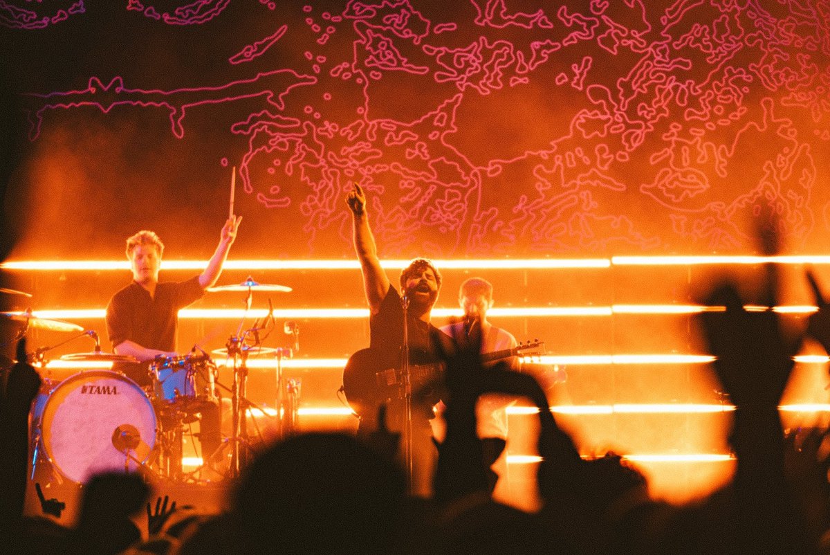 foals's tweet photo. Dublin thankyou for last night. A perfect post-Glasto show. Absolute monday madness ✨ https://t.co/8p2ZoNIbYT