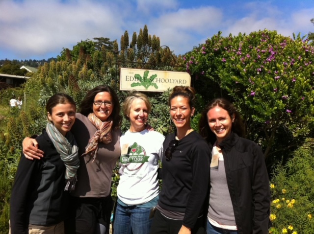 This team of amazing women on this day 11 years ago... The seed was planted at The Edible Schoolyard Project's summer academy, and they became Plant the Seed's founding board and staff. We are ever grateful for their vision. Thank you, Megan, Susannah, Malinda, Melia and Jenny.