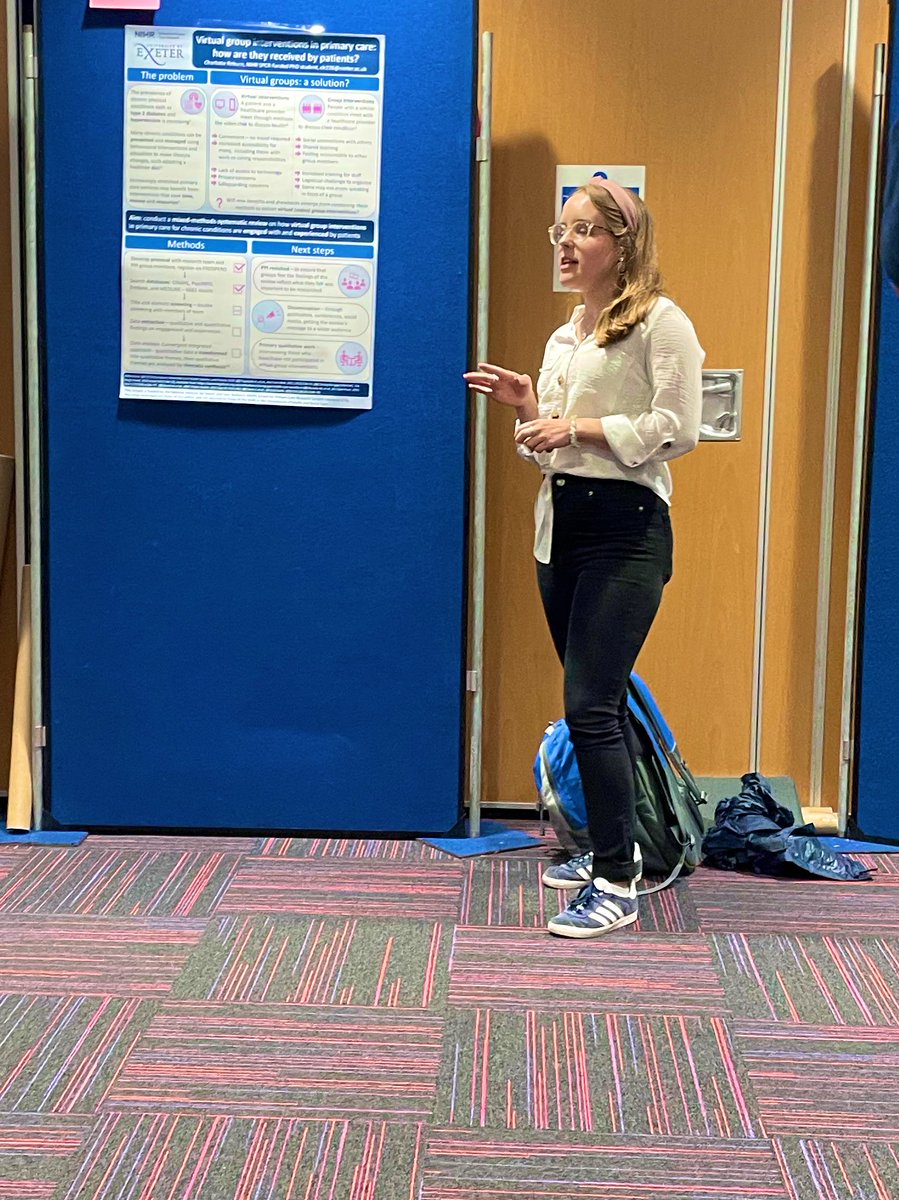 EmilyFletcher1's tweet photo. Thanks Jane, a lovely day- great to have you & Sarah D supporting! Here’s another shot of @ReburnCharlotte + @alburns50 fab poster!
Great to meet Tom Ward @luketalbot @Josiaharvey & see familiar faces @almubarky1983 @LauraSHollands @E_StevensonBG
#ExeterARE @ExeterMed @UoEAPEx https://t.co/9iEbcfyZsX