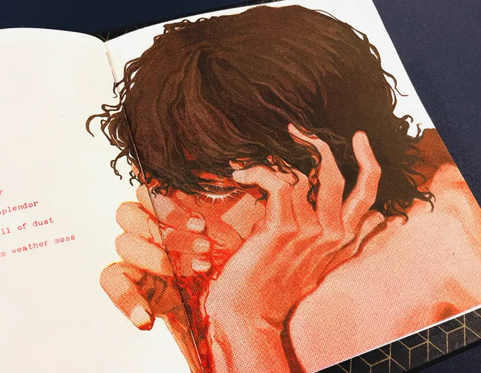 incredibly excited to be introducing you all to my new riso zine, A LOOKING GLASS. i've been working on the illustrations for this over the course of 2 years, and i'll be debuting it this weekend at anime expo! 