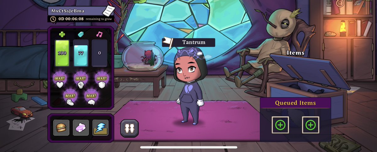 mfranceia's tweet photo. Few minutes to go before @devikins_game start the #maintenance for Patch #update v1.3! ๐คฉ๐
Thanks to โSpeed Upโ, I managed to maxed the basic attributes of my #devikidz! ๐โจ
Is your $DVK and training mats already prepared to train new #devikidz for the event later on? ๐ฅท๐ https://t.co/35SglF5qBi