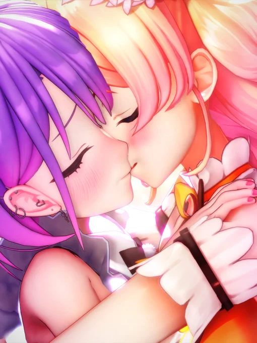 カップル成立おめでとうございます!👏🍑👾💕
ねねちカップル目的でトワ様にぐいぐい迫るけどトワ様ねねちの配信で暴走してもいいほど楽しんでるしねねちのこと信頼してるし好きってことだよねえ👀❣️
#ねねねトワワ #ねねアルバム #TOWART #MMDホロライブ
©2016 cover corp. 