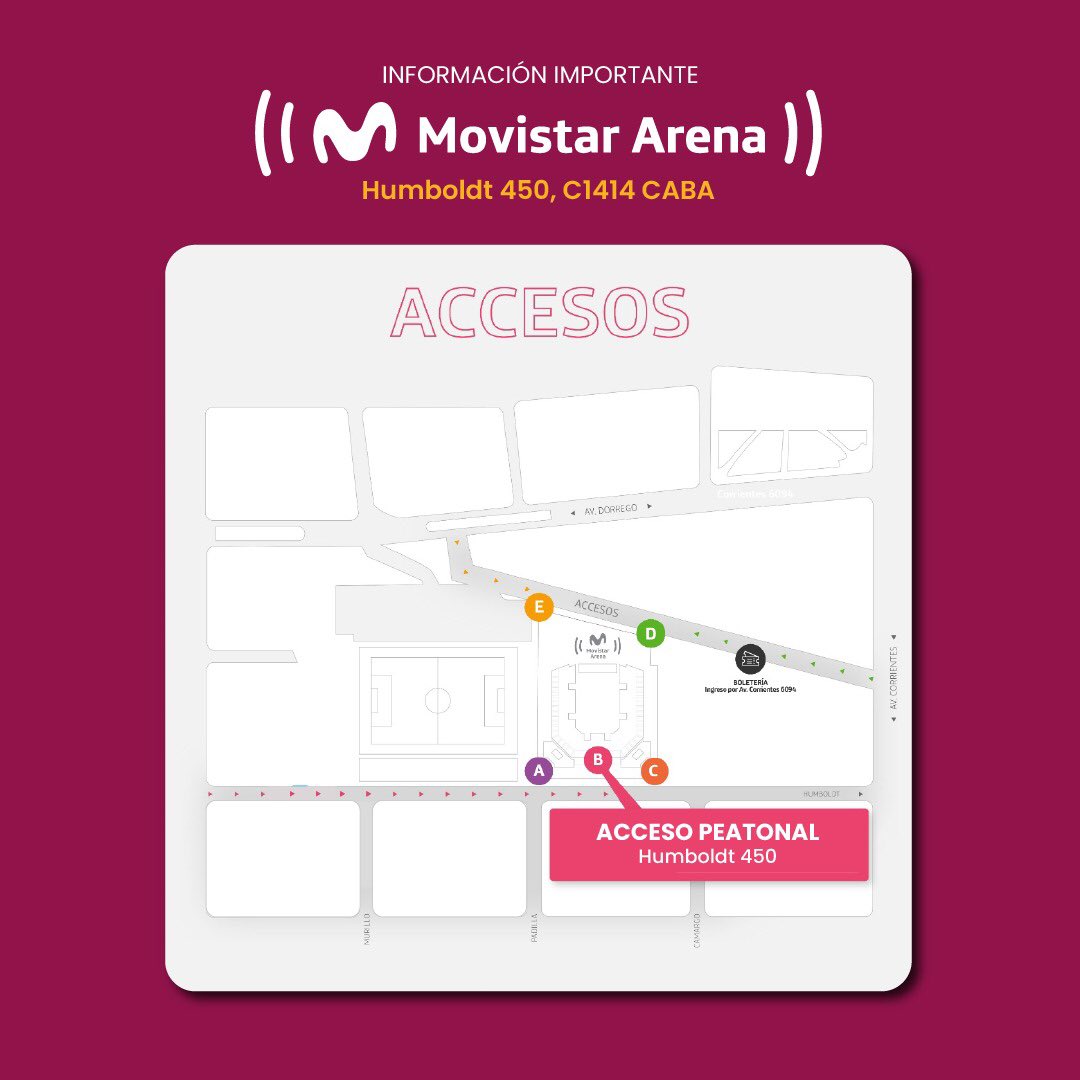 estebanbullrich's tweet photo. ¡LLEGÓ EL DÍA! ❤️

En las imágenes te comparto información importante a tener en cuenta. 
Nos vemos HOY en el Movistar Arena (Humboldt 450, Capital Federal). El encuentro comienza a las 19 hs puntual. 

#LaVidaEsHoy 🙌 https://t.co/y0mtVGsEl4