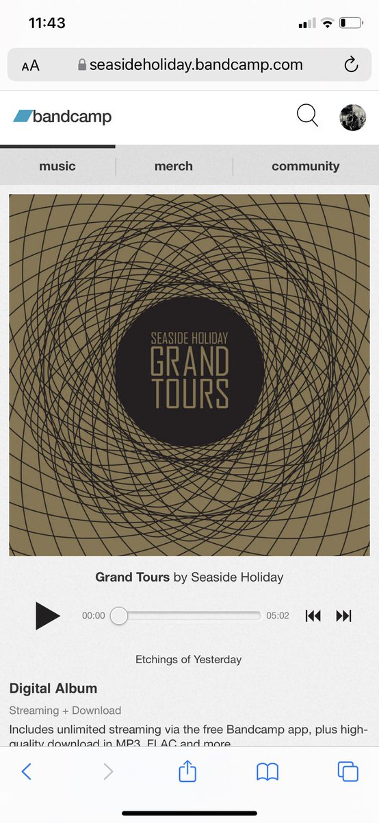 Somehow, this was 6 years ago today.
New single coming soon!

seasideholiday.bandcamp.com/album/grand-to…
