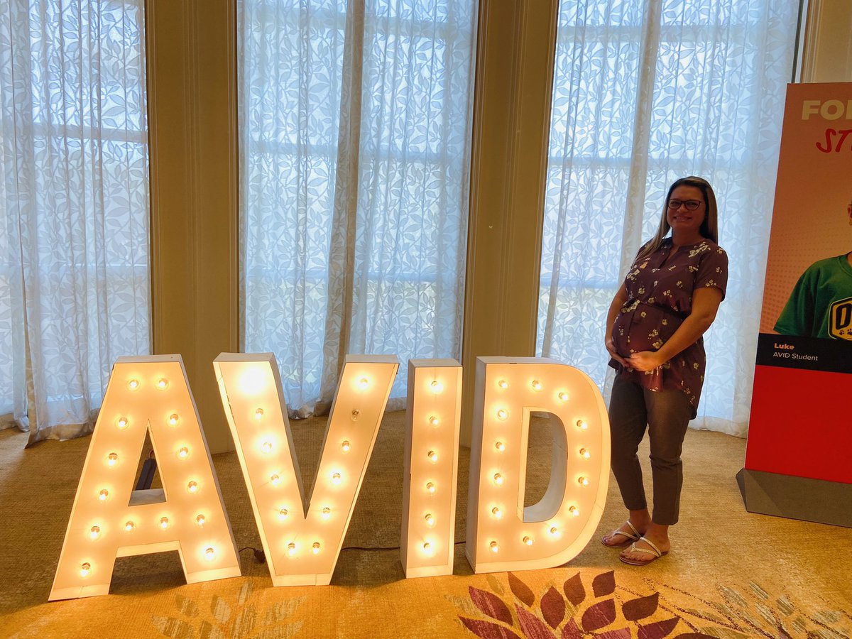 JVerd87's tweet photo. Baby Leo’s first @AVID4College  conference! 🥰 https://t.co/3CwjvCosOn