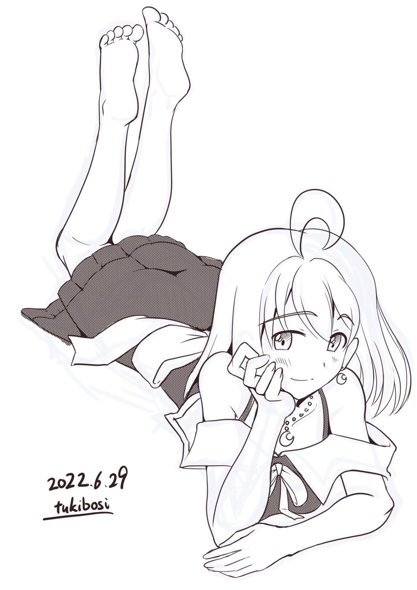 100日ルーナワンドロチャレンジ47日目。
くつろぎルーナ姫 